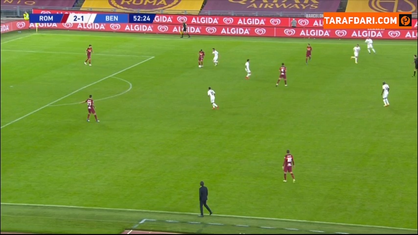 گل جانلوکا لاپادولا به آاس رم (آاس رم 2-2 بنونتو)
