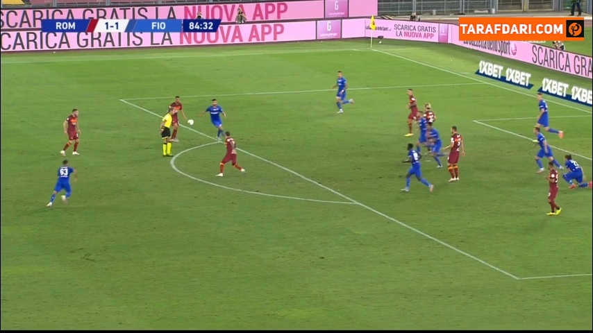 آاس رم / فیورنتینا / سری آ / ایتالیا / roma / fiorentina / serie a