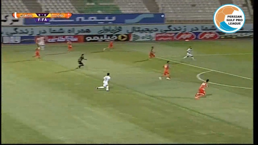 خلاصه بازی سایپا 0-0 سپاهان (لیگ برتر ایران - 1398/99)