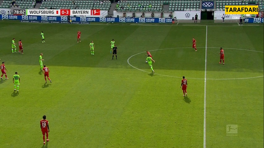 گل توماس مولر به وولفسبورگ (وولفسبورگ 0-4 بایرن مونیخ)