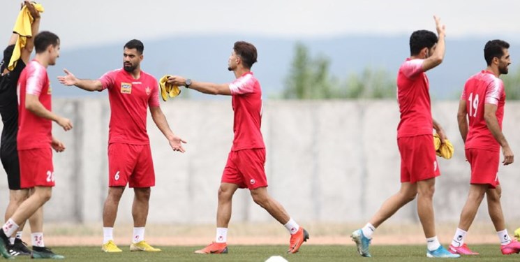 تمرین پرسپولیس