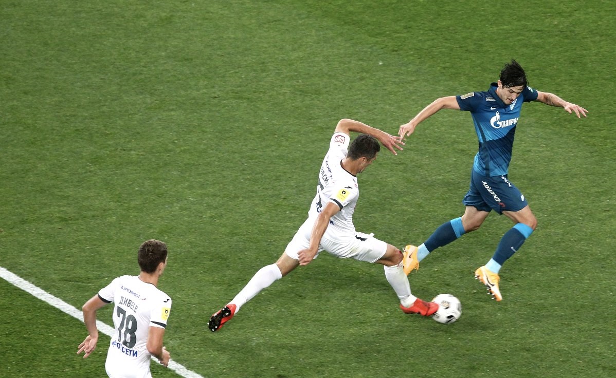 زنیت 2-1 زسکا مسکو / پیروزی بزرگ با بریس سردار آزمون