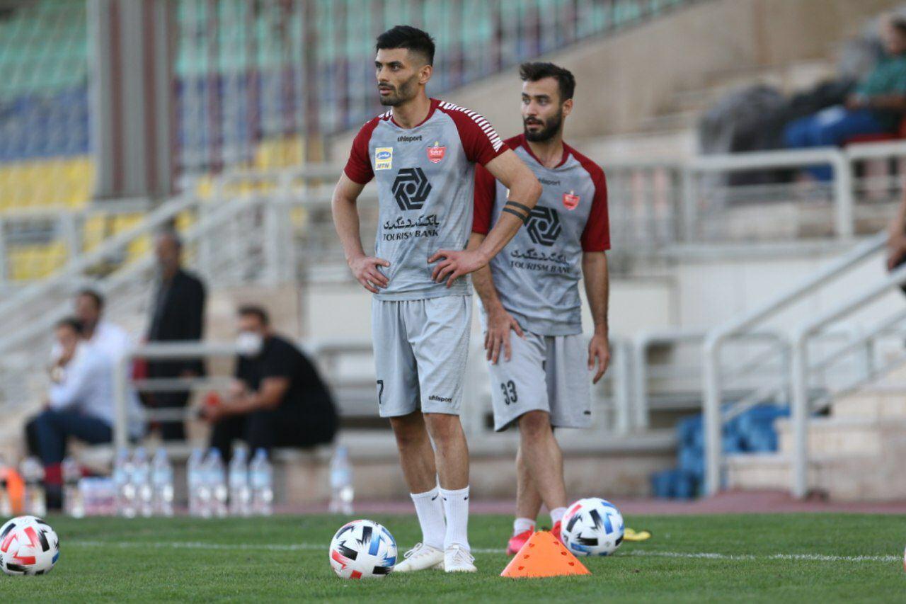 تصاویری از بازیکنان جدید پرسپولیس در تمرین این تیم