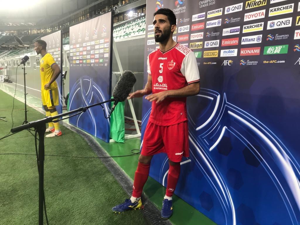 بشار رسن: خوشحالم که موفق شدم گل سه امتیازی پرسپولیس را به ثمر برسانم