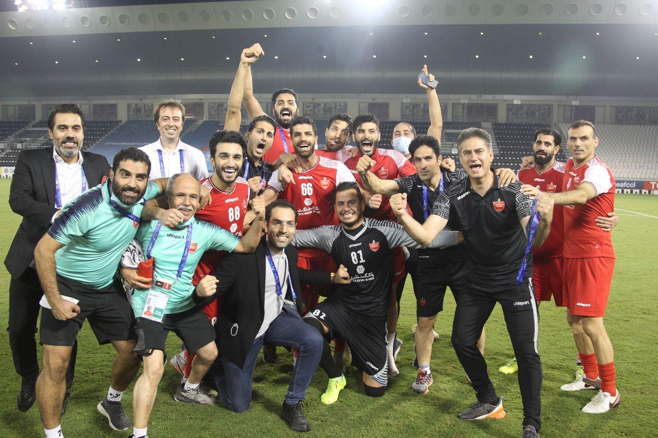 حسین ماهینی پس از صعود پرسپولیس به فینال: ممنون جناب سلطانی فر عزیز!