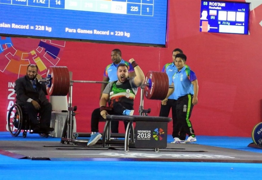پارا وزنه برداری-ایران-para weightlifting-iran