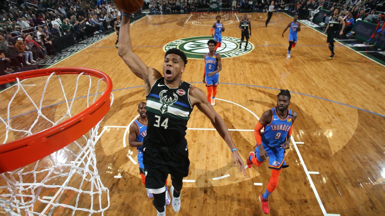 بسکتبال-میلواکی باکس-اوکلاهاما سیتی تاندر-NBA Basketball