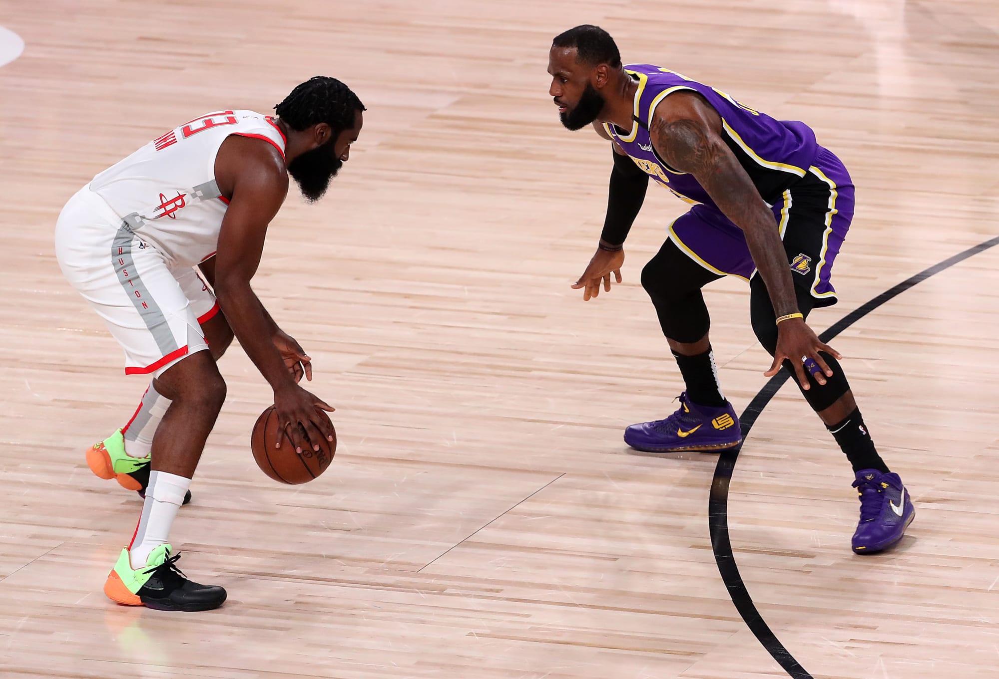 بسکتبال / لس آنجلس لیکرز / هیوستون راکتس / NBA Basketball