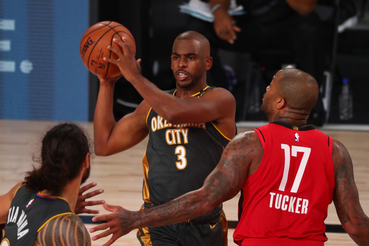 بسکتبال / اوکلاهاما سیتی تاندر / هیوستون راکتس / NBA Basketball