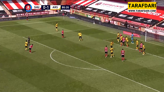 لیگ برتر / انگلیس / آرسنال / arsenal / شفیلد یونایتد / sheffield united