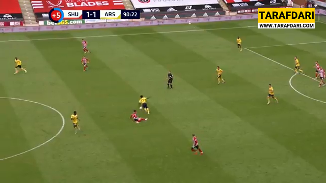 لیگ برتر / انگلیس / آرسنال / arsenal / شفیلد یونایتد / sheffield united