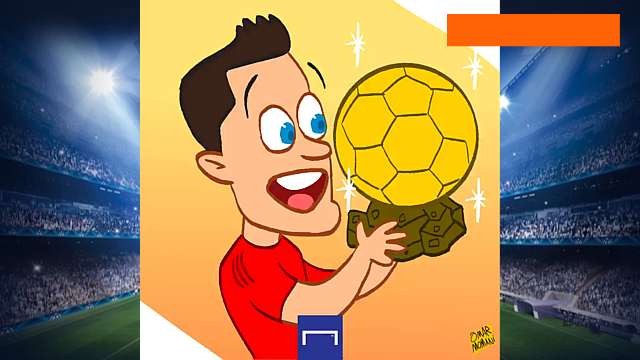 فرانس فوتبال / توپ طلا / عمر مومنی / ballon d'or