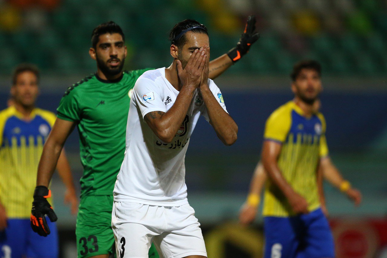 ذوب آهن 1-1 نفت مسجدسلیمان / خطر سقوط همچنان در کمین سبزپوشان