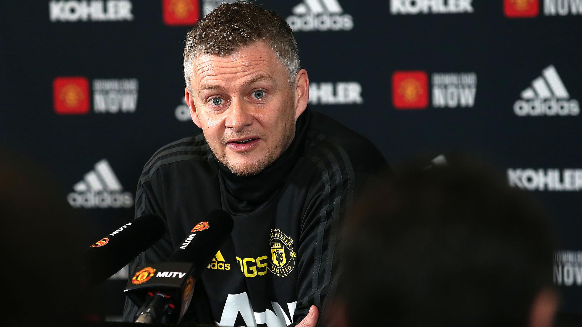 منچستریونایتد / سرمربی منچستریونایتد / نروژ / کنفرانس خبری / Manchester United