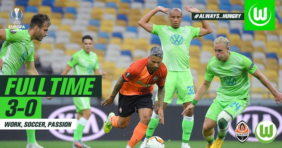 شاختار دونتسک 3-0 وولفسبورگ؛ اوکراینی ها به راحتی به یک چهارم لیگ اروپا رسیدند