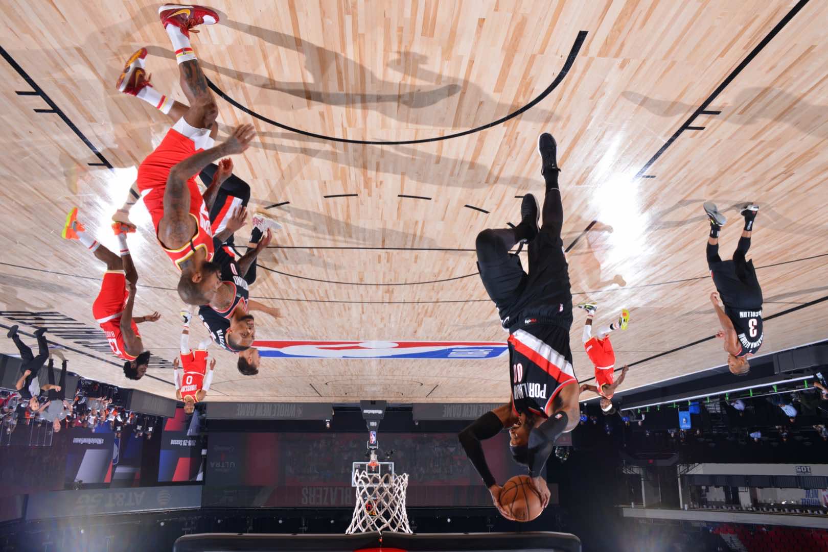 پرتلند تریل بلیزرز - هیوستون راکتس - NBA - کارملو آنتونی - دیمین لیلارد - جیمز هاردن