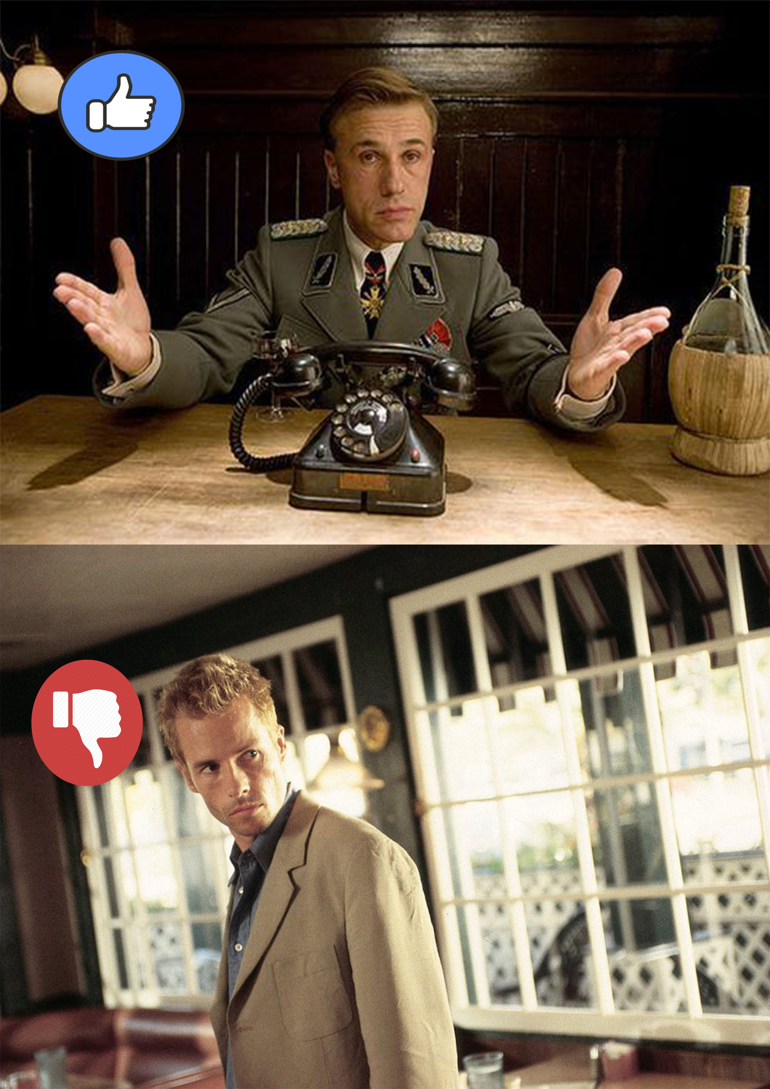 ?? دومین نظرسنجی امروز جذاب ترین شخصیت مرد فیلم های سینمایی??