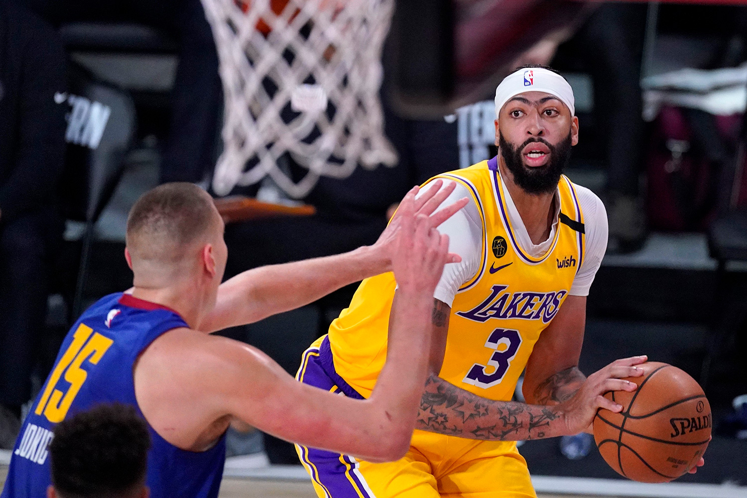 آنتونی دیویس - لس آنجلس لیکرز - بسکتبال NBA - پلی آف NBA