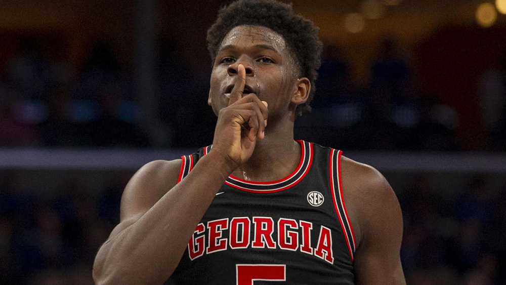 آنتونی ادواردز - تیم بسکتبال جورجا بولداگز - بسکتبال دانشگاهی - مسابقات بسکتبال NCAA - مراسم درفت NBA