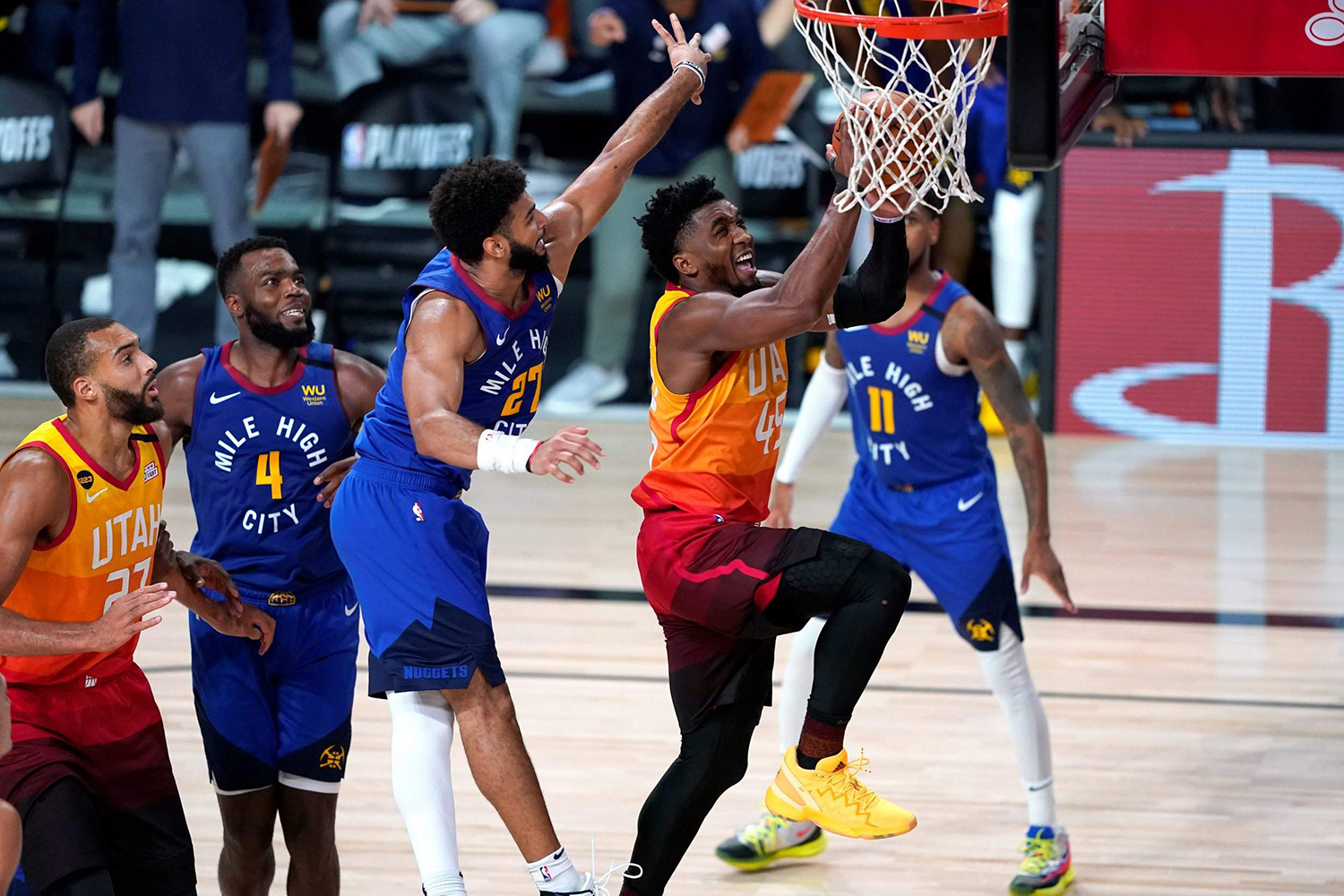 داناوان میچل - پلی آف NBA - یوتا جز - بسکتبال NBA - نتایج مسابقات NBA