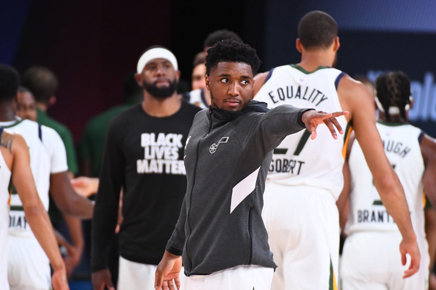 داناوان میچل - پلی آف NBA - یوتا جز - بسکتبال NBA