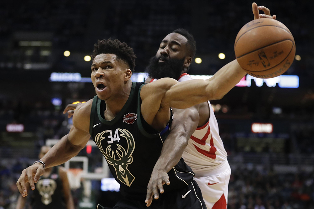 اخبار بسکتبال NBA - نتایج مسابقات NBA - هایلایت بازی های NBA - جیمز هاردن - یانیس آنتتکومپو