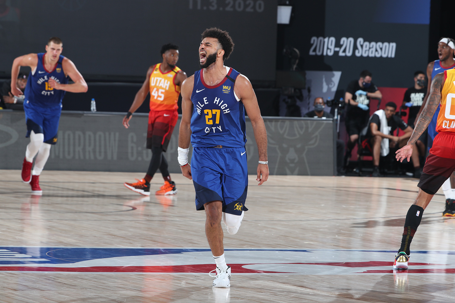 دنور ناگتس - بسکتبال NBA - مسابقات NBA - پلی آف NBA - جمال مری - جمال ماری