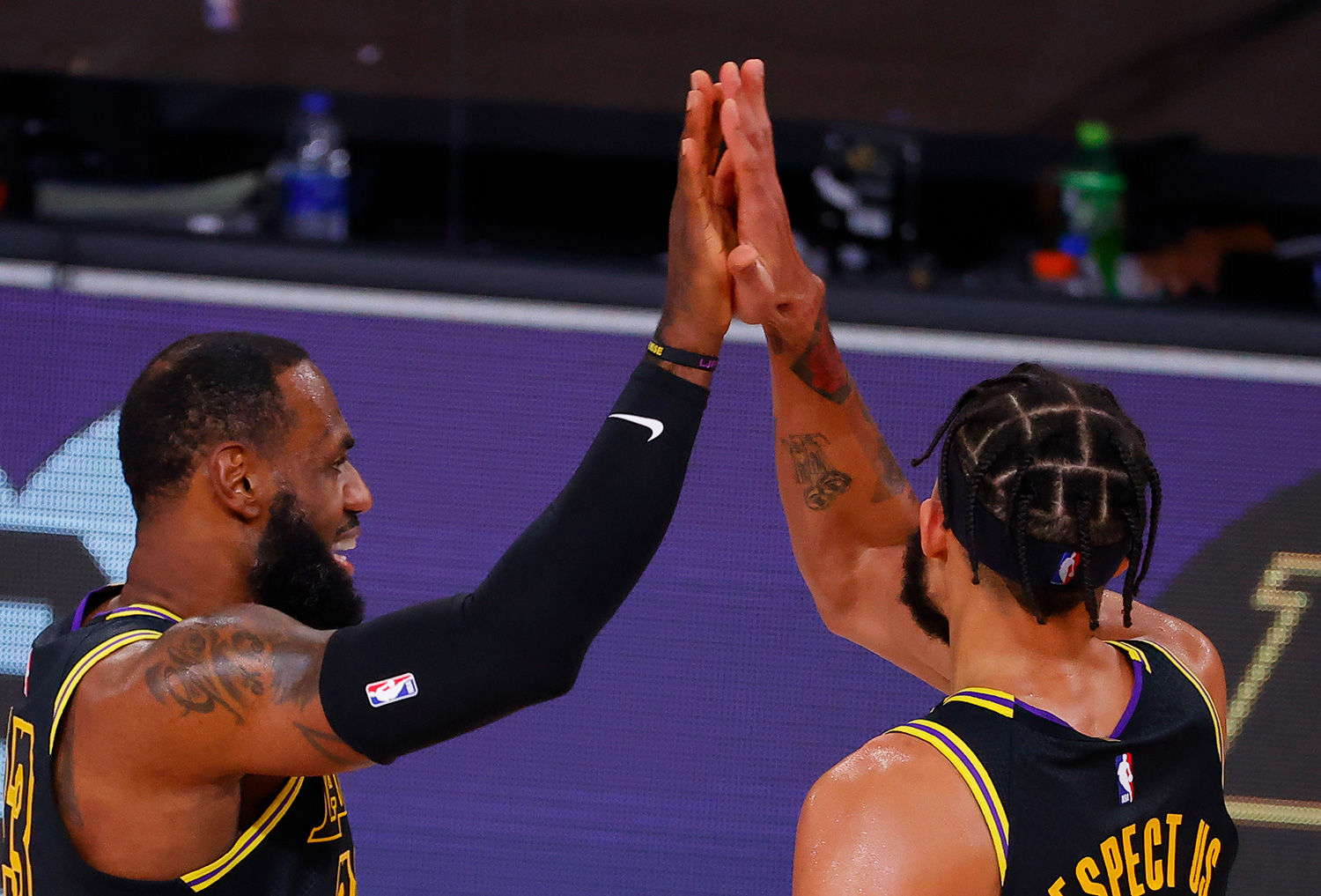 لبران جیمز - لس آنجلس لیکرز - لیگ بسکتبال NBA - مسابقات بسکتبال NBA - پلی آف NBA