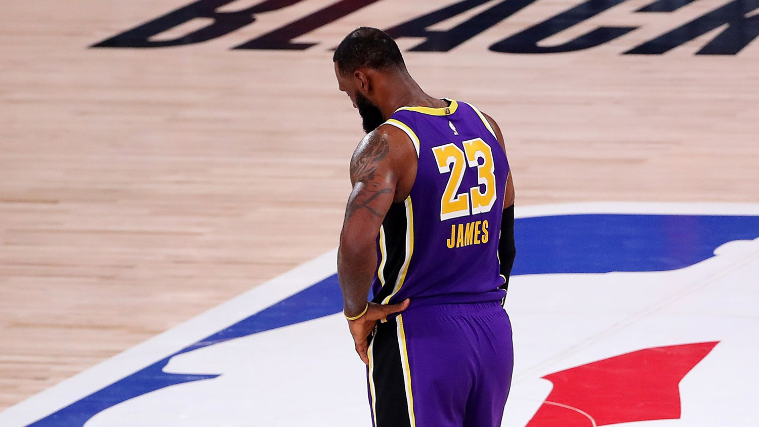 لبران جیمز - لس آنجلس لیکرز - بسکتبال NBA - مسابقات بسکتبال NBA - پلی آف NBA