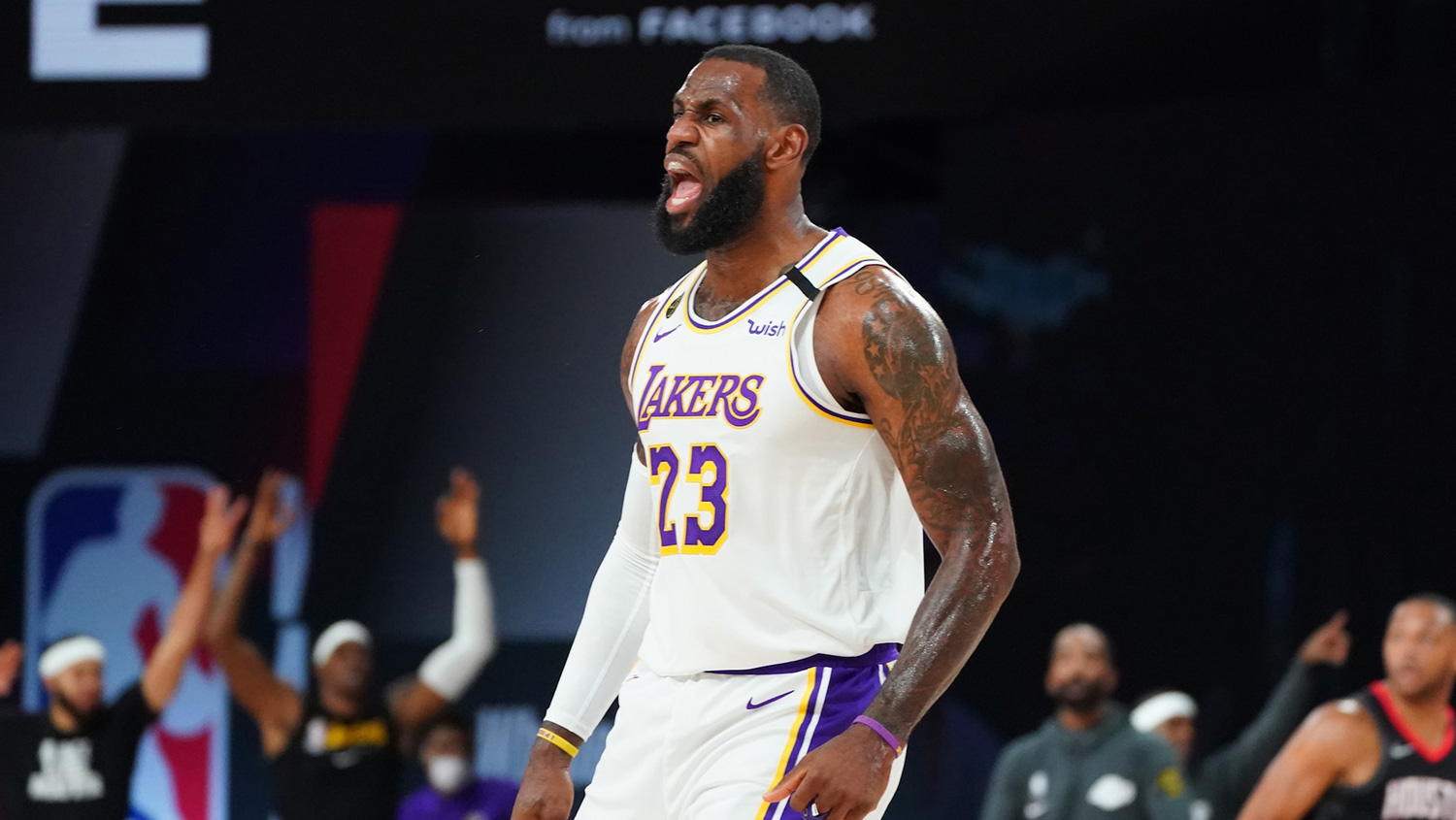 لبران جیمز - لس آنجلس لیکرز - لیگ بسکتبال NBA - مسابقات بسکتبال NBA - پلی آف NBA