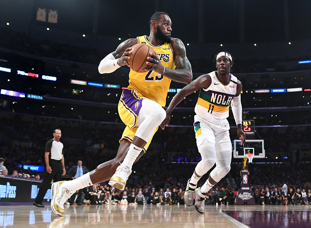 اخبار بسکتبال NBA - نتایج مسابقات NBA - هایلایت بازی های NBA - کنفرانس غرب NBA - لس آنجلس لیکرز - لبران جیمز