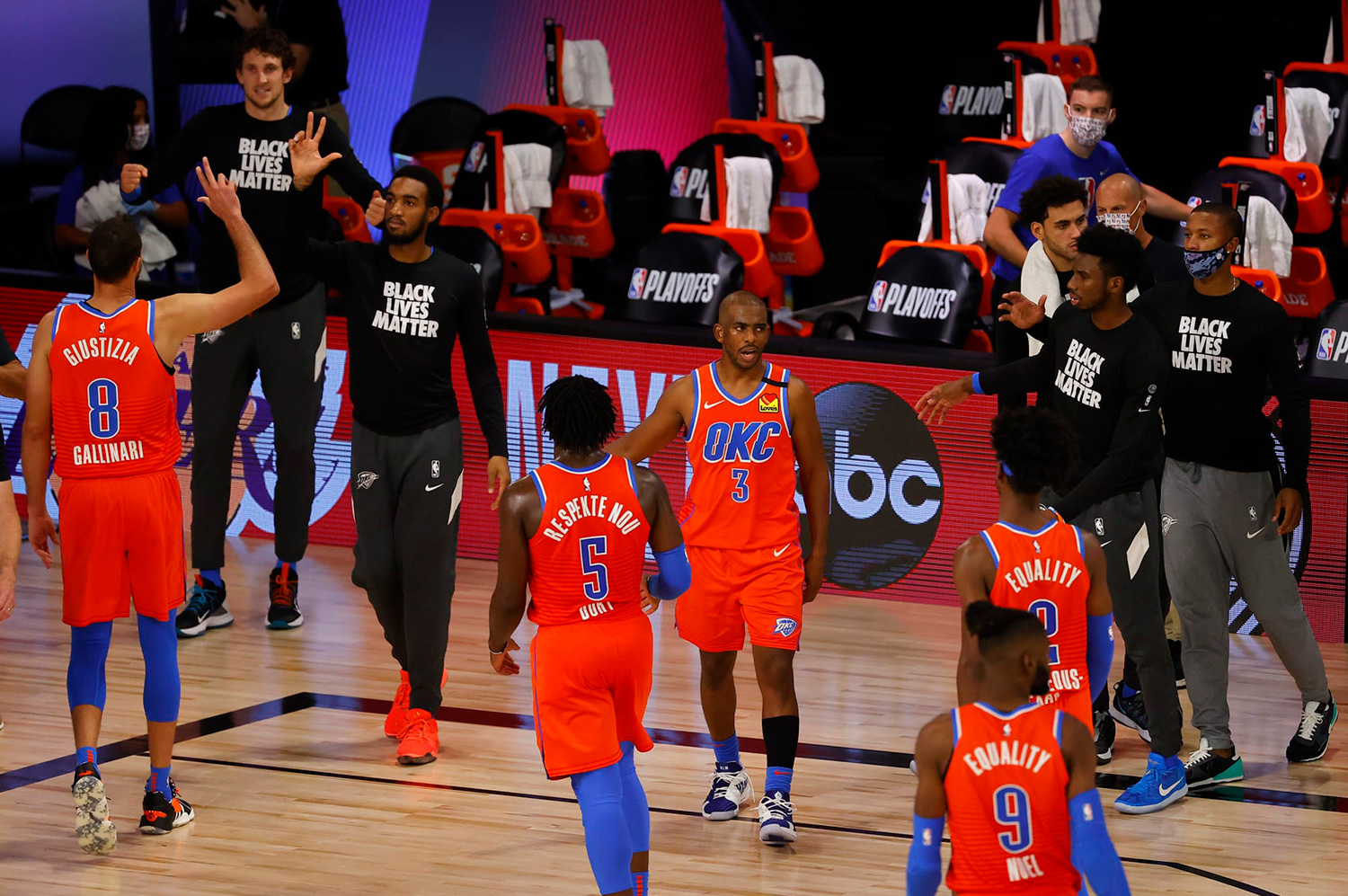 کریس پال - اوکلاهاما سیتی تاندر - لیگ NBA - مسابقات بسکتبال NBA - پلی آف NBA