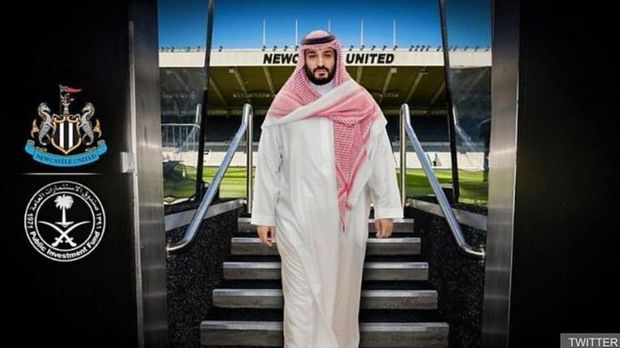 جنگ سرد عربستان و قطر بر سر حق پخش تلوزیونی لیگ جزیره ؛ قطری ها مانع فروش نیوکاسل به بن سلمان.