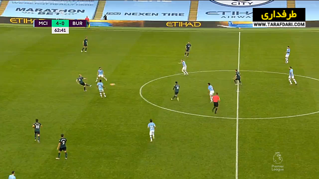 منچسترسیتی / برنلی / لیگ برتر انگلیس / Manchester City / Burnley / EPL