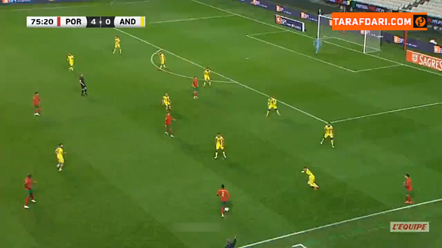 گل به خودی امیلی گارسیا مقابل پرتغال (پرتغال 5-0 آندورا)