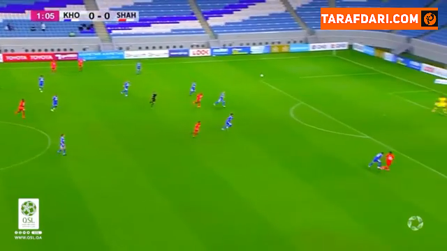 پنالتی چیپ رامین رضاییان به الخور (الخور 0-1 الشحانیه)
