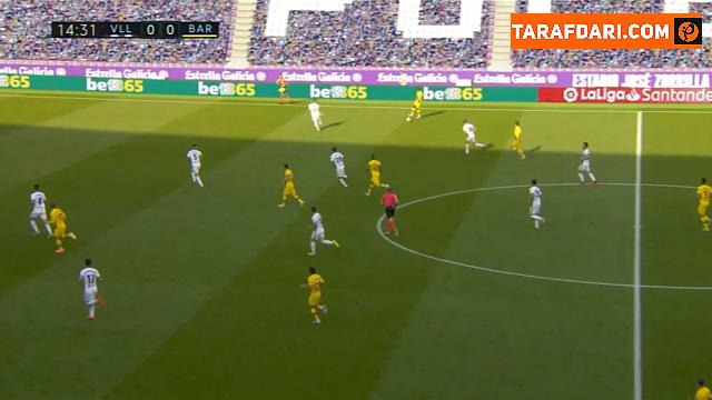 رئال وایادولید / بارسلونا / لالیگا / اسپانیا / Barcelona / Real Valladolid