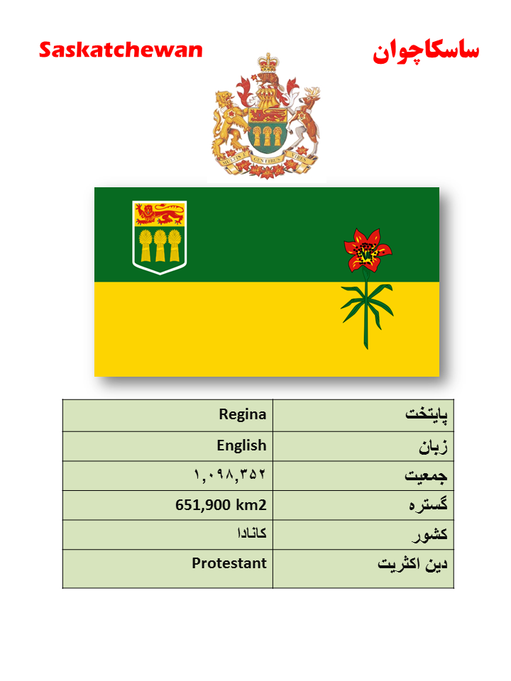 ایالت شناسی (55) : ساسکاچوان - کانادا