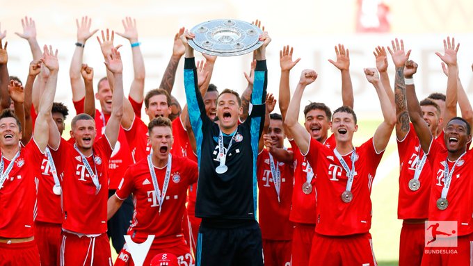 آلمان / بوندسلیگا / قهرمانی بایرن مونیخ / پایان بوندسلیگا / Bundes Liga