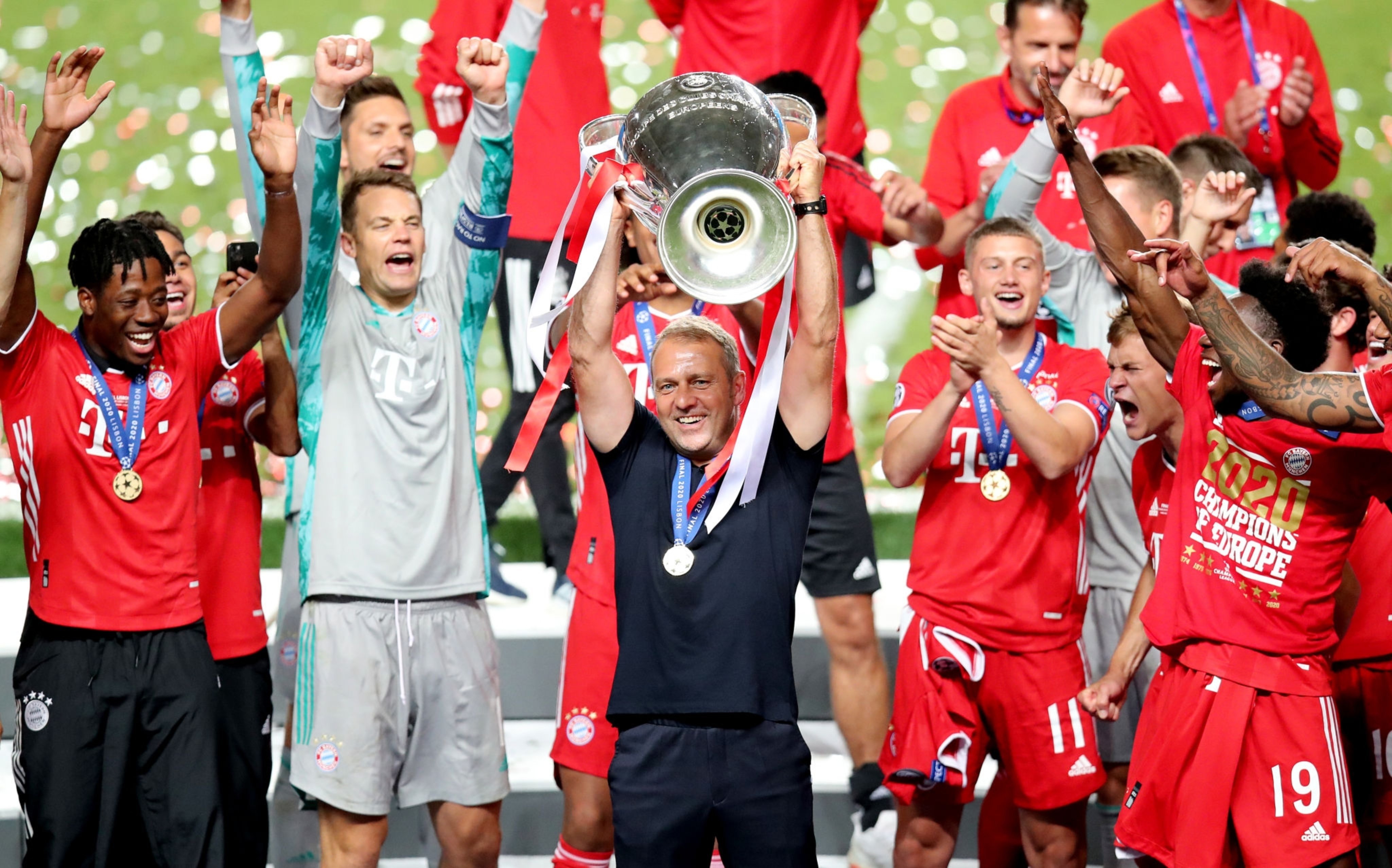 بایرن مونیخ - Bayern Munich - لیگ قهرمانان اروپا - UCL - فینال لیگ قهرمانان اروپا - بازی مقابل پاری سن ژرمن - جشن قهرمانی