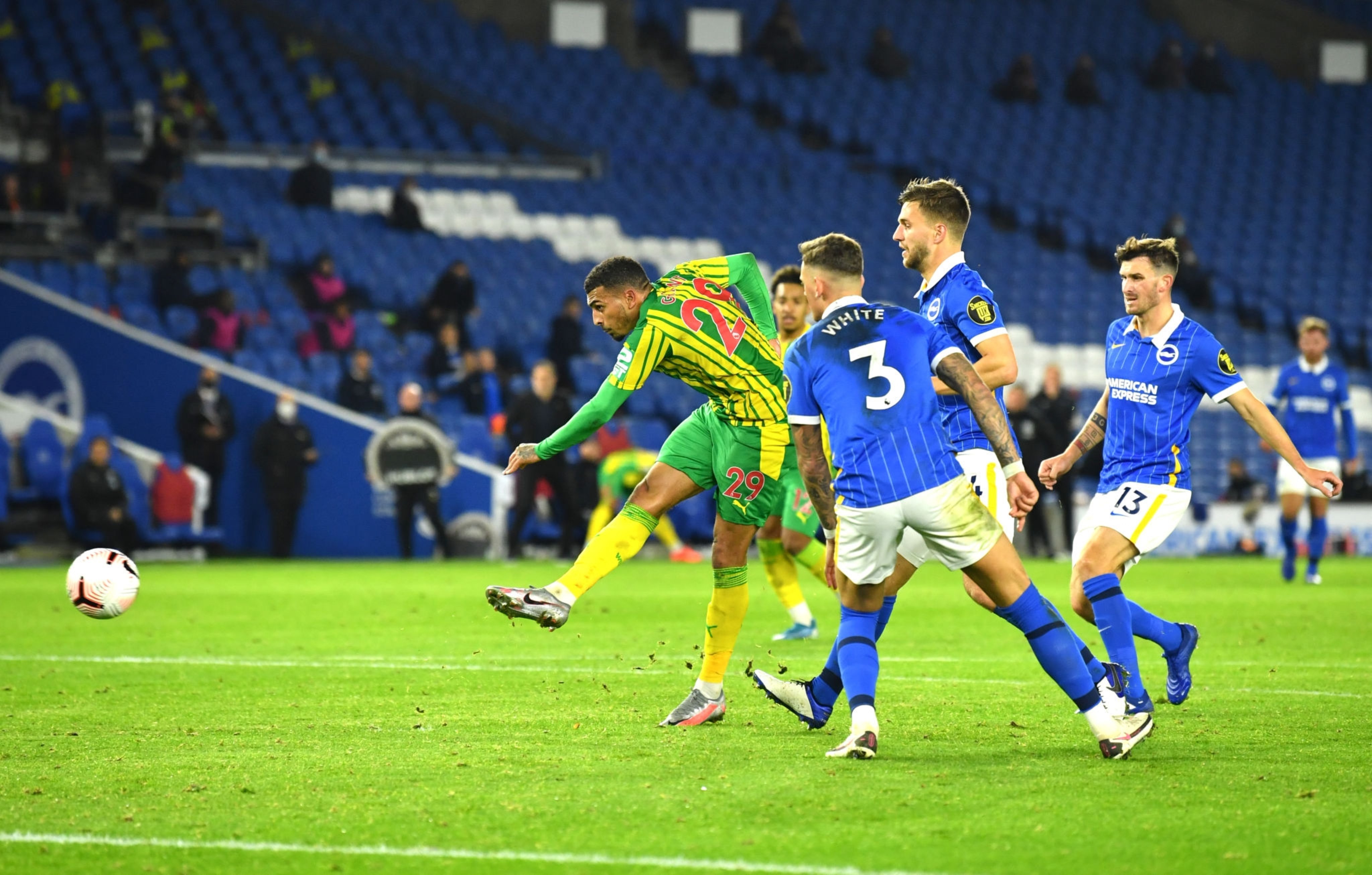 وست برومویچ آلبیون / West Bromwich Albion / لیگ برتر انگلیس / گلزنی مقابل برایتون