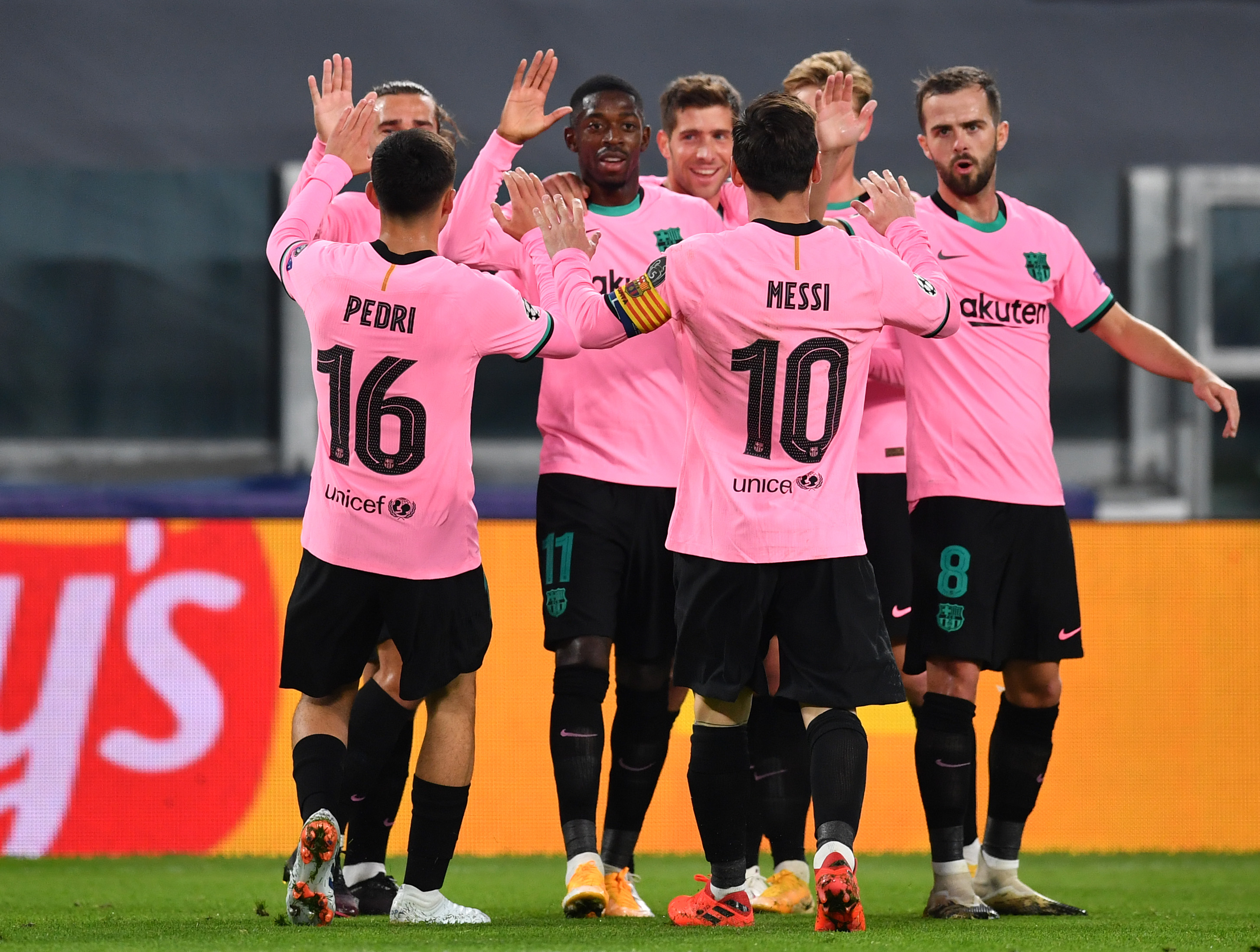 بارسلونا - Barcelona - UCL - لیگ قهرمانان اروپا - UEFA Champions League - گلزنی مقابل یوونتوس