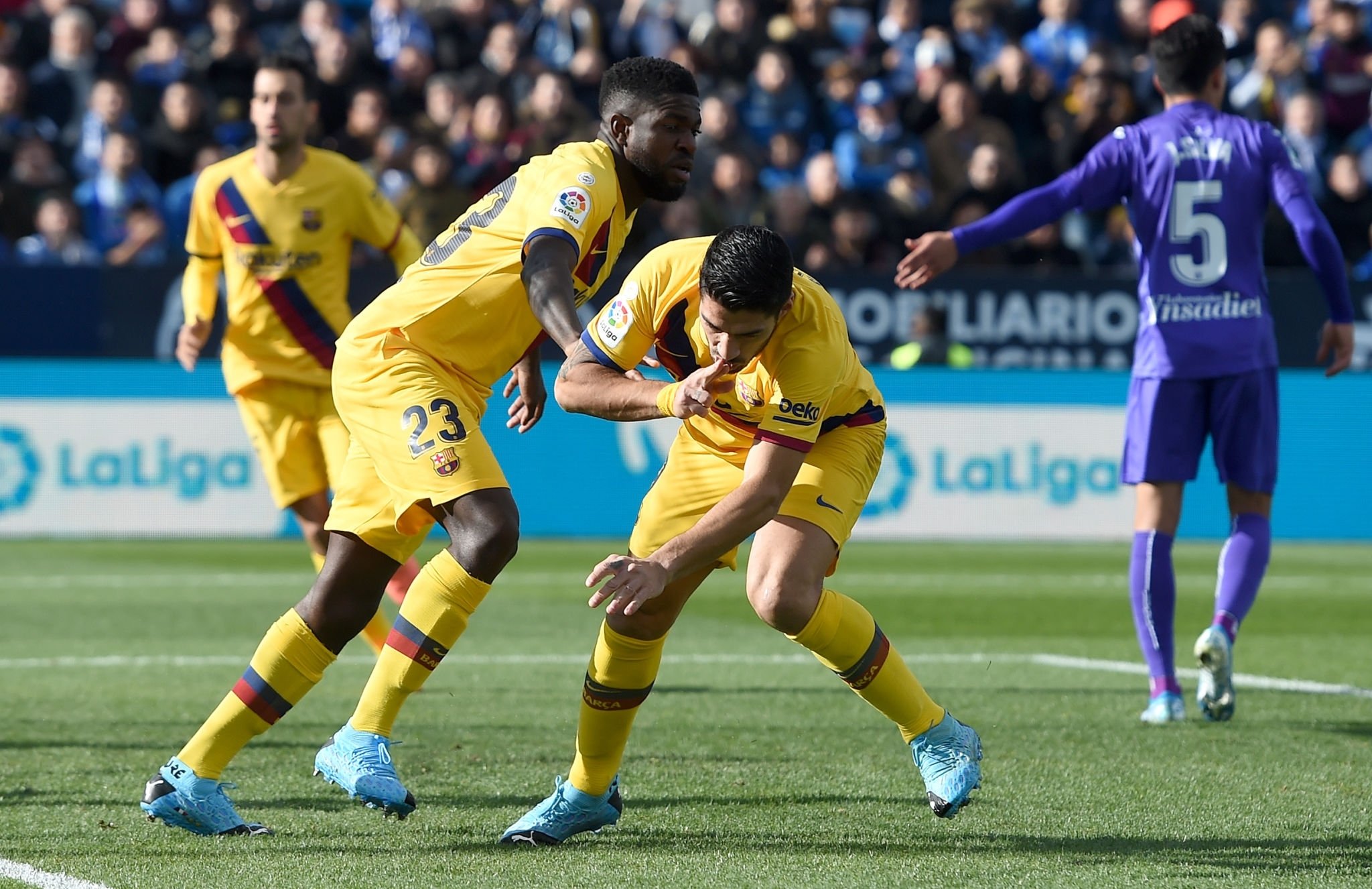 بارسلونا - Barcelona - La Liga - لالیگا - گلزنی مقابل لگانس