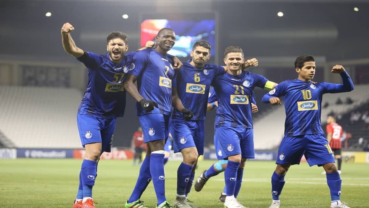 شادی گل استقلال در آسیا
