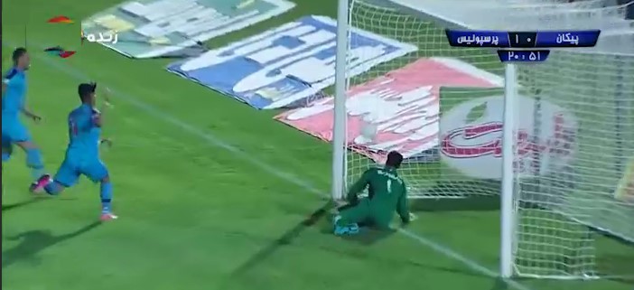 ارسال زیبای نعمتی و گل هشتم علیپور / پرسپولیس 1 - پیکان صفر