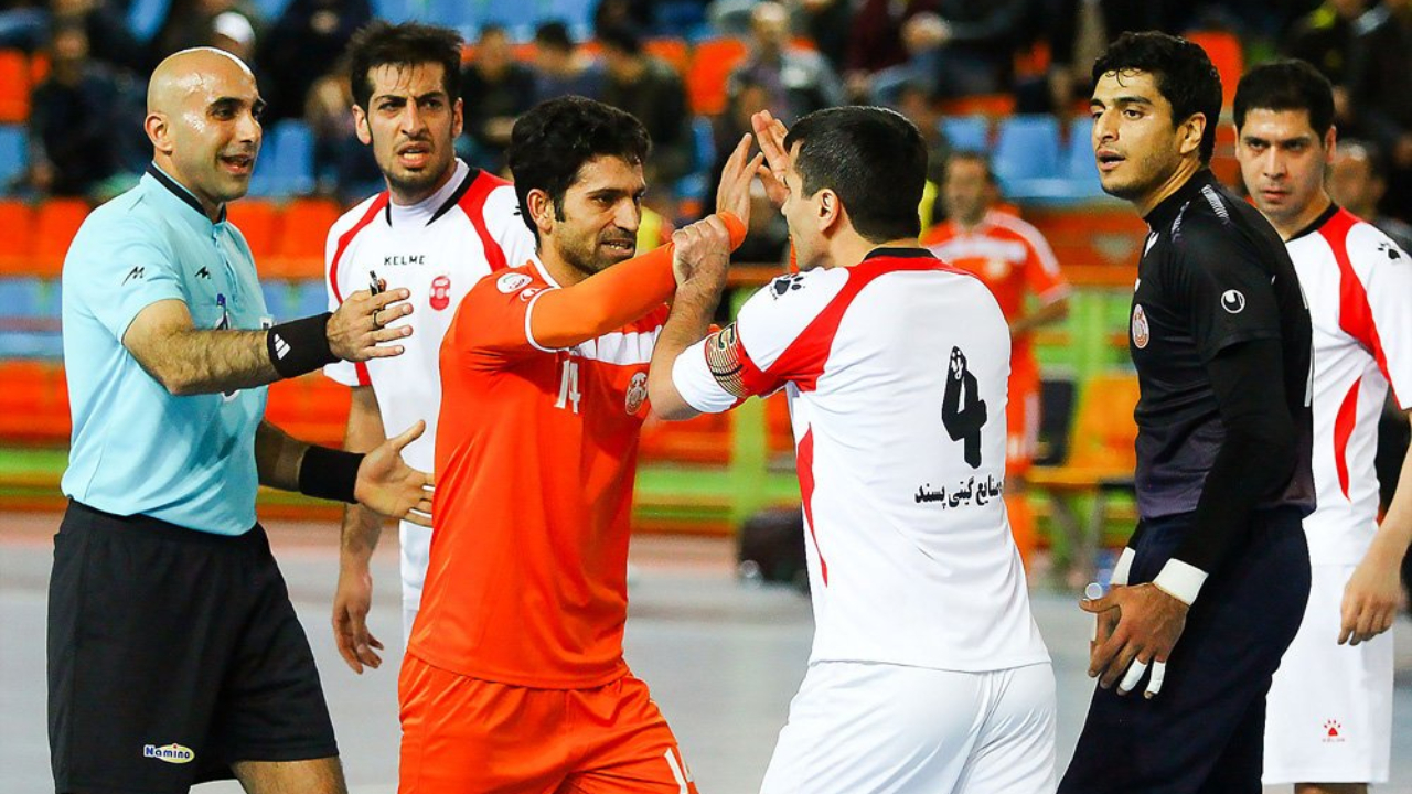 جنجال و درگیری در فوتسال ایران