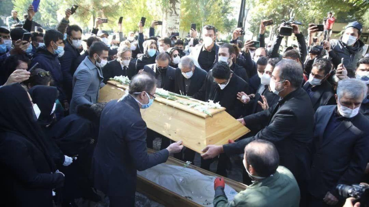 خاکسپاری شجریان / مراسم شجریان