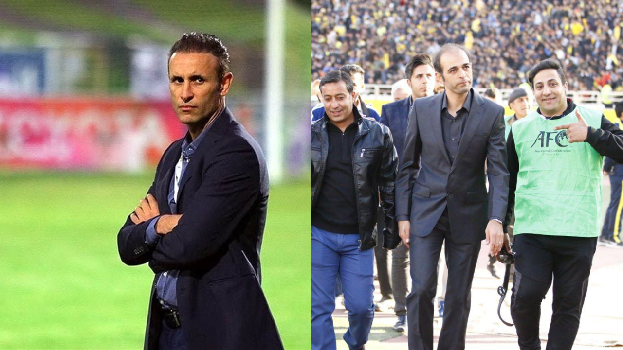 سرمربی سپاهان / سرمربی پرسپولیس