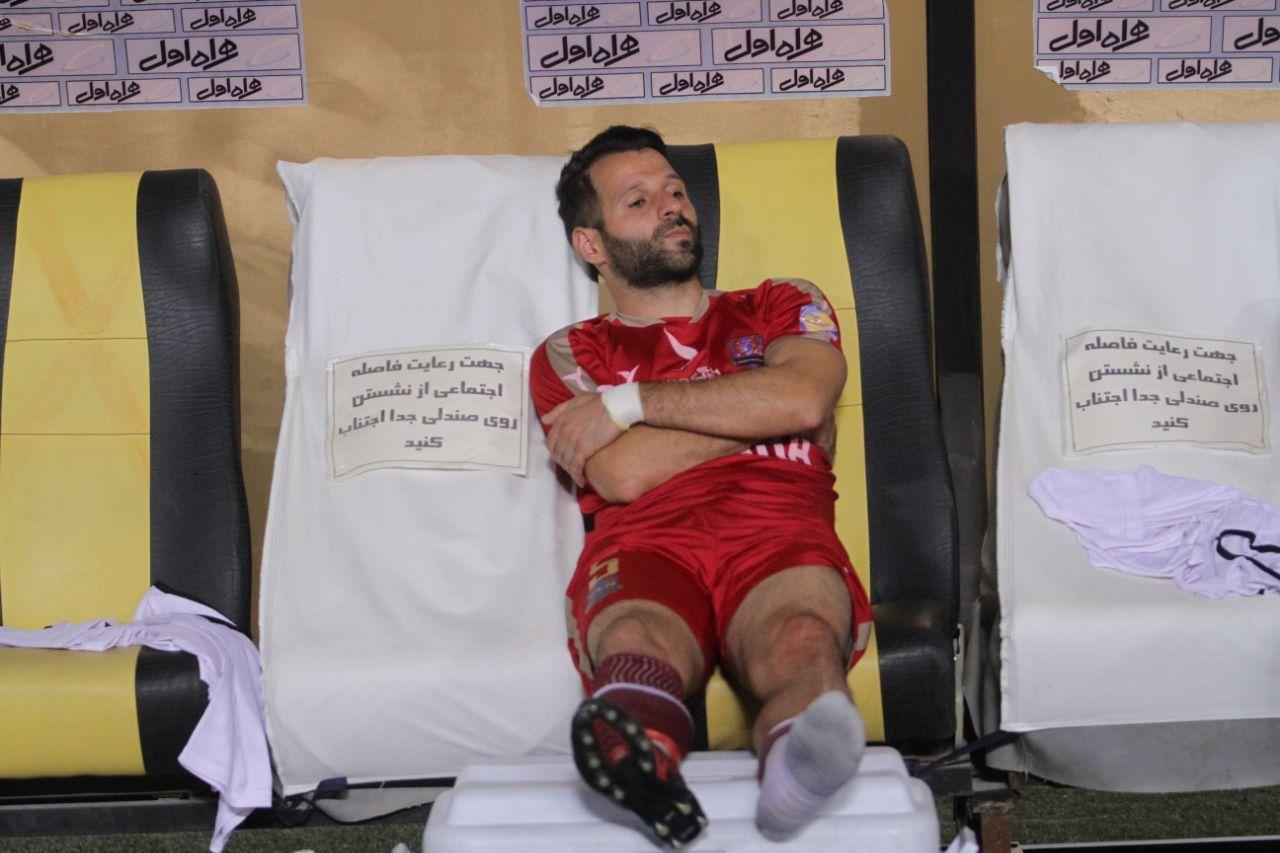 مدافع مصدوم تیم نساجی