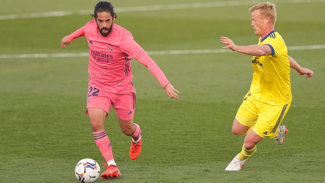 رئال مادرید / کادیز / لالیگا / اسپانیا / Real Madrid / Laliga / Cadiz / Spain